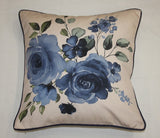 Rose Floral Printed Cushion Cover (16