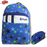 Mufubu Backpack - Sparkling Blue Stars