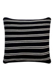 Black & Ivory Knitted Cushion Cover | Book Bargain Buy