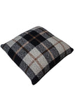 Plaid Beige Knitted Cushion Cover | Book Bargain Buy