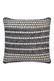 Grey & Ivory Knitted Cushion Cover | Book Bargain Buy