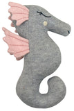 Seahorse Rattle Cotton Knitted in Grey Color | Book Bargain Buy