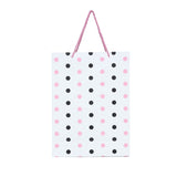 Shuban portrait Polka dots Paper Bag for Gifting, Weddings, Anniversary, Birthday, Holiday Presents (34 X 25 X 10 CM ) - Set of 5 | Book Bargain Buy