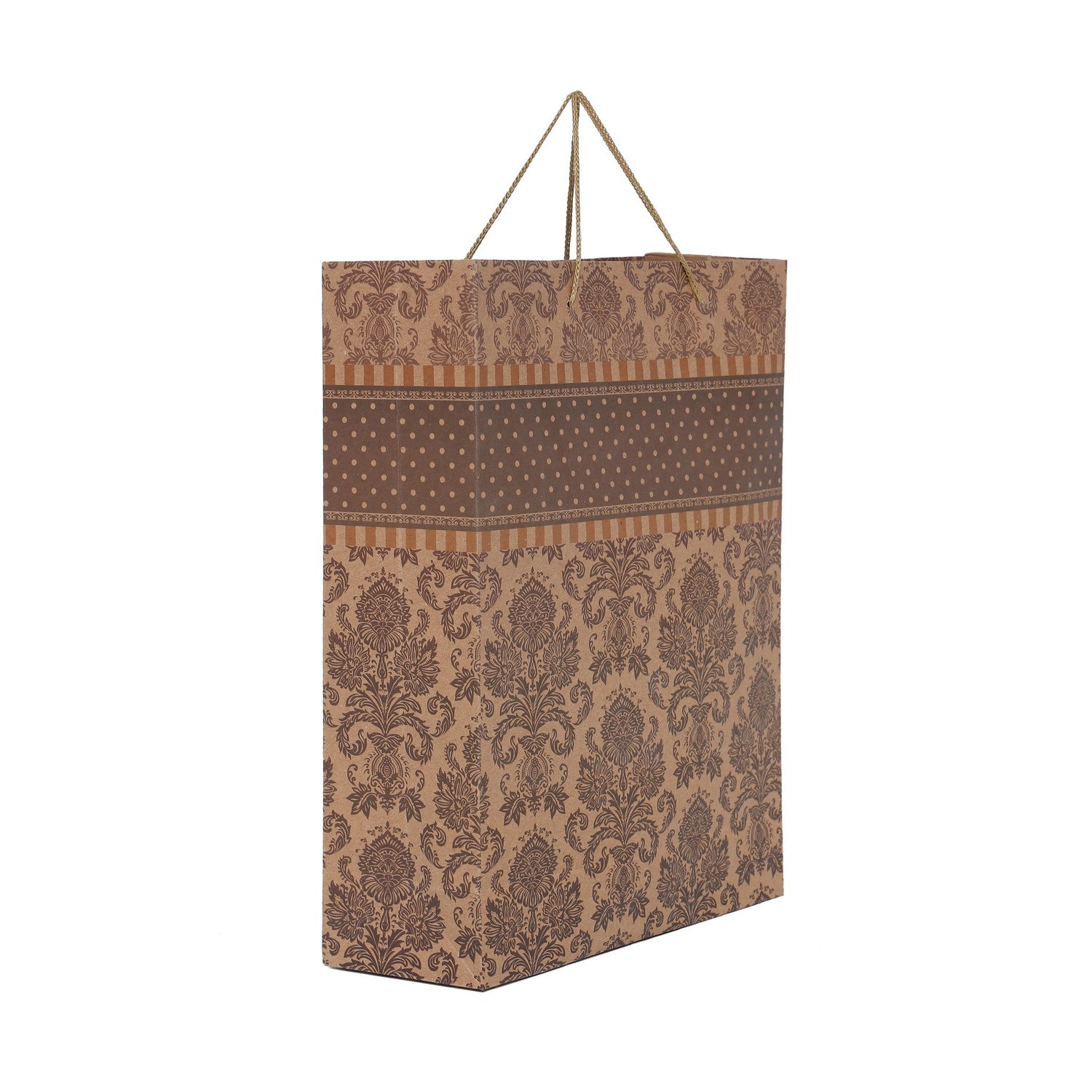 SHUBAN handmade texture design Paper Bag for Gifting, Weddings, Anniversary, Birthday, Holiday Presents (32 X 23 X 8.5 CM ) - Set of 5 | Book Bargain Buy