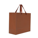 SHUBAN Bronze Dot Paper Bag for Gifting, Weddings, Anniversary, Birthday, Holiday Presents (26 X 31 X 12 CM ) - Set of 5 | Book Bargain Buy