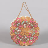 Medallion & Multicolor Handmade Paper Flower Shape Bag (Set of 2) | Book Bargain Buy