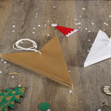 White & Gold Handmade Paper Christmas Stars (Set of 2) | Book Bargain Buy
