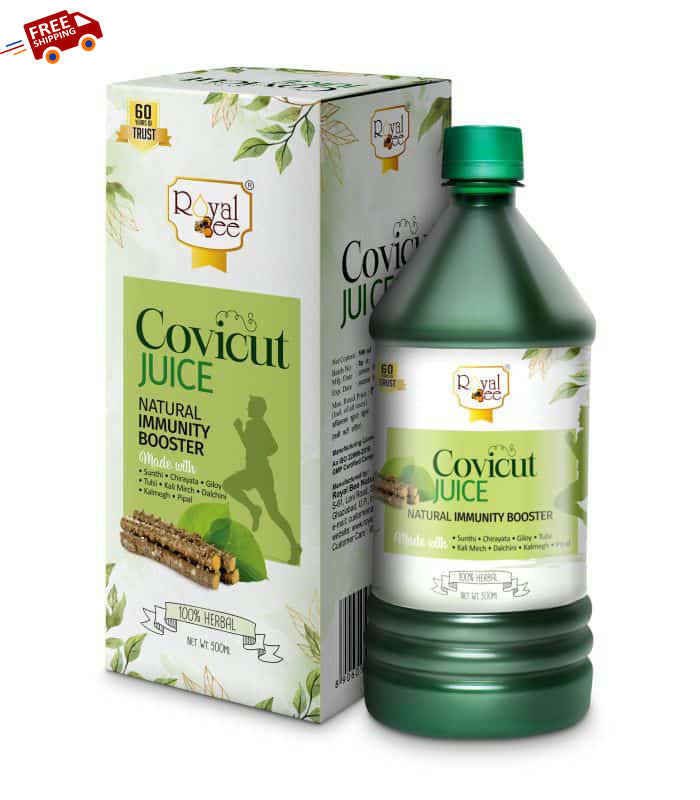 100% Ayurvedic Herbal Juice, 500ml: Giloy, Tulsi, Chirayata, Kalmegh