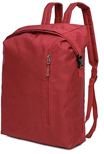 Kaka Oxford Fabric 20 L Red Water Resistant Casual Travel Backpack