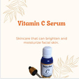 Vitamin C (20%) with Hyaluronic Acid, Professional Facial Night Serum, (30ml) | Book Bargain Buy