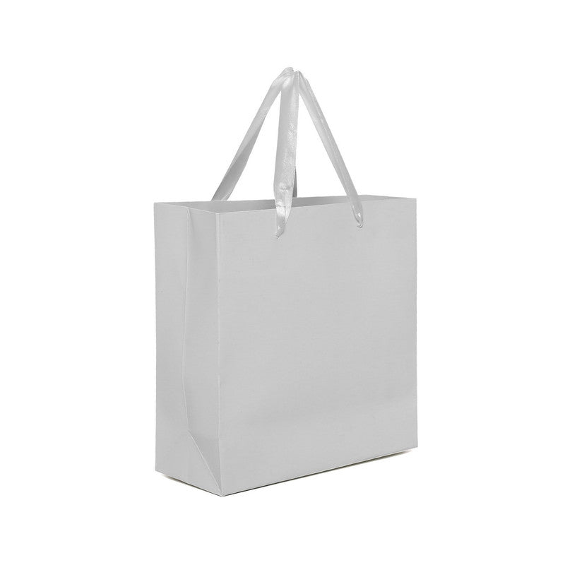 Shuban Plain Paper Bag for Gifting, Weddings, Anniversary, Birthday, Holiday Presents (20 X 20 X 8 CM ) - Set of 5 | Book Bargain Buy