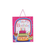 SHUBAN Birthday Cake Paper Bag for Gifting, Birthday Presents (32 X 26 X 10 CM ) - Set of 5 | Book Bargain Buy