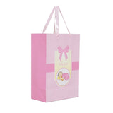 Shuban Pinprick Paper Bag for Baby Annoucement suitable for baby girl (33 X 22 X 12 CM ) - Set of 5