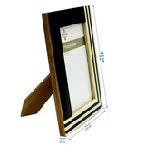Treasure Hunt® Design Handmade Tabletop Photo Frame for Men Women | Photo Frame Single Piece Wood | Photo Frames for Birthday Return Wedding Gift | Book Bargain Buy