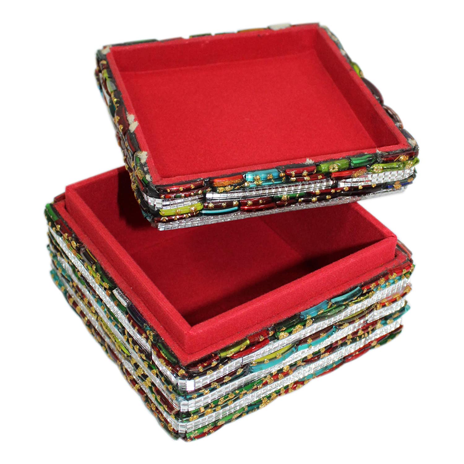 Treasure Hunt® Handmade Accessories Organizer/Storage Box for Women/Girl (TH-009) | Book Bargain Buy