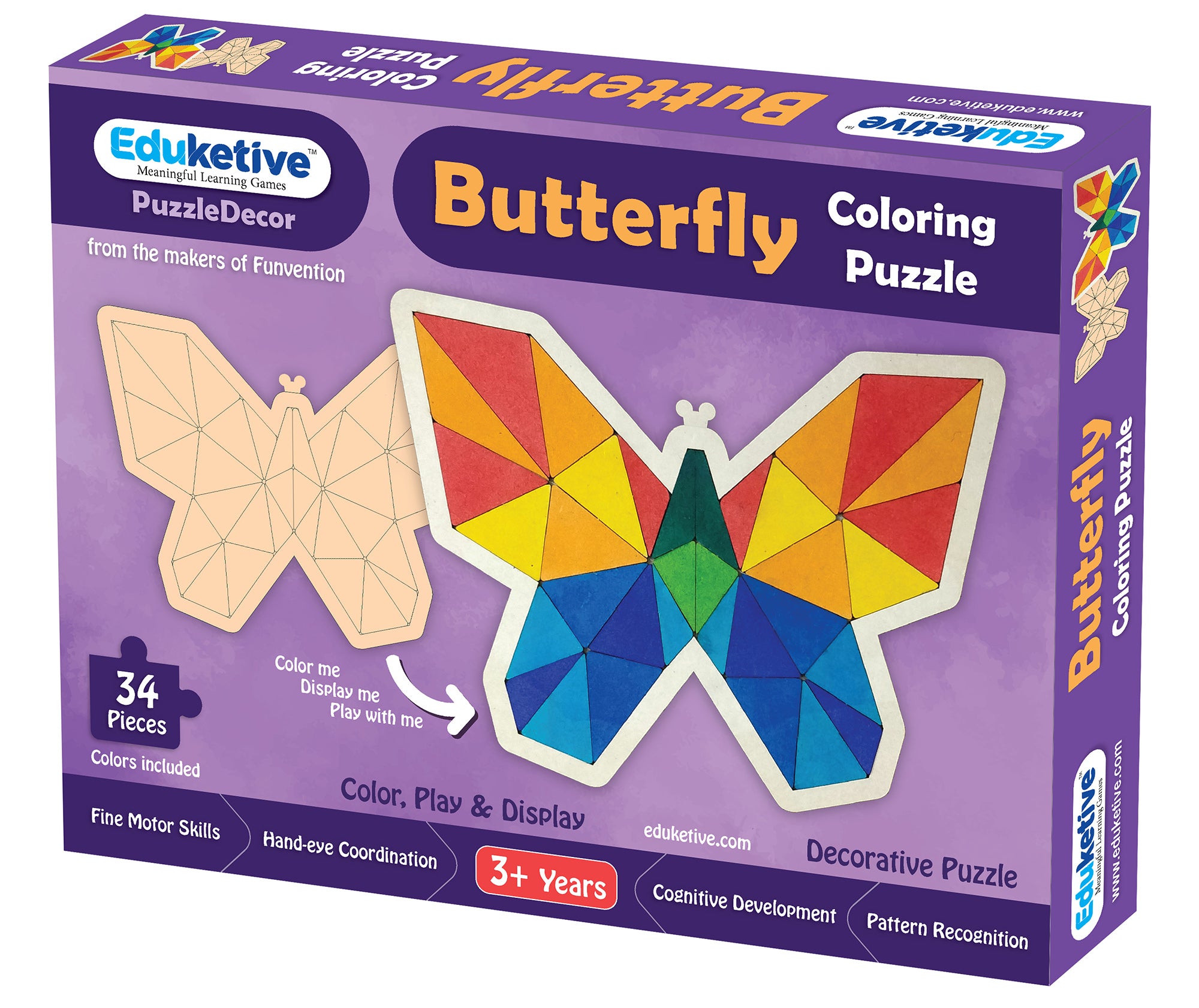 Butterfly - Coloring Puzzle