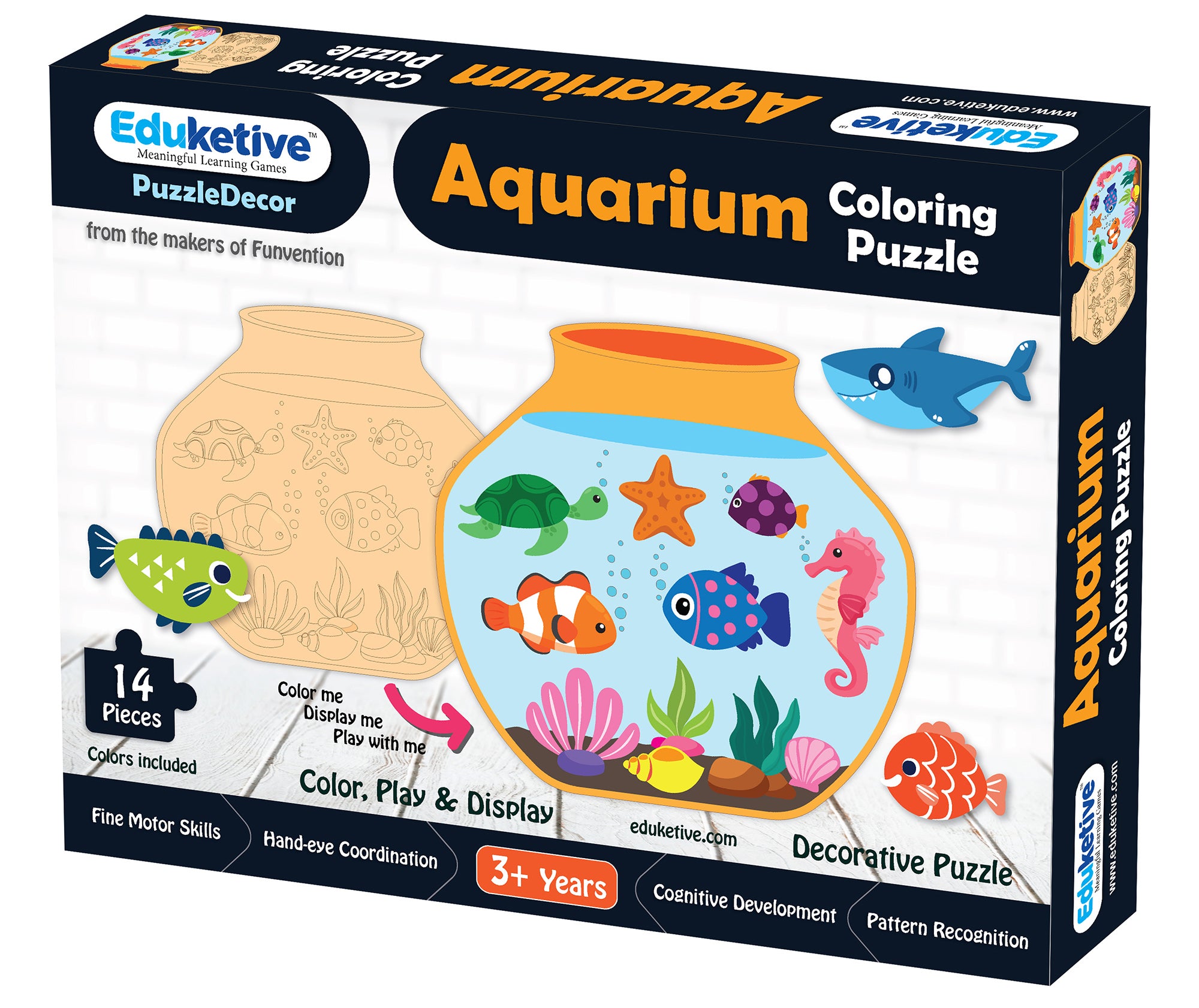 Aquarium - Coloring Puzzle