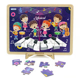 Unicorn & The Musical - Combo of 2 - Decorative Jigsaw Puzzle Set | Book Bargain Buy