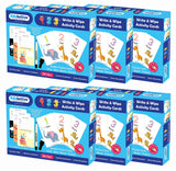 123 Numbers - Pack of 6 - Write & Wipe Activity - Birthday Party Return Gift Pack | Book Bargain Buy