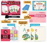 ABC Letters - Pack of 6 - Write & Wipe Activity - Birthday Party Return Gift Pack | Book Bargain Buy