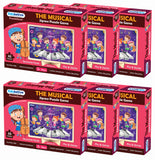 The Musical - Pack of 6 - Decorative Jigsaw Puzzles - Birthday Return Gift Pack | Book Bargain Buy