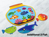 Aquarium - Pack of 6 - Decorative Coloring Puzzles - Birthday Return Gift Pack | Book Bargain Buy