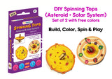 Spinning Top (Solar System + Asteroid) - Set of 2 | Book Bargain Buy