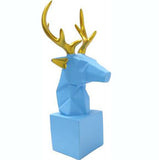 Resin Statue Deer Head for Christmas | Book Bargain Buy