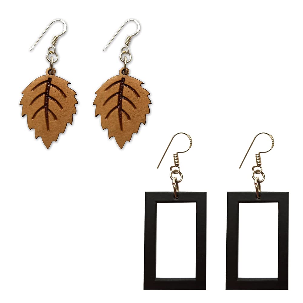 World Wood Earrings – Katydid Designs Boutique