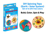 Spinning Top (Solar System + Earth) - Set of 2