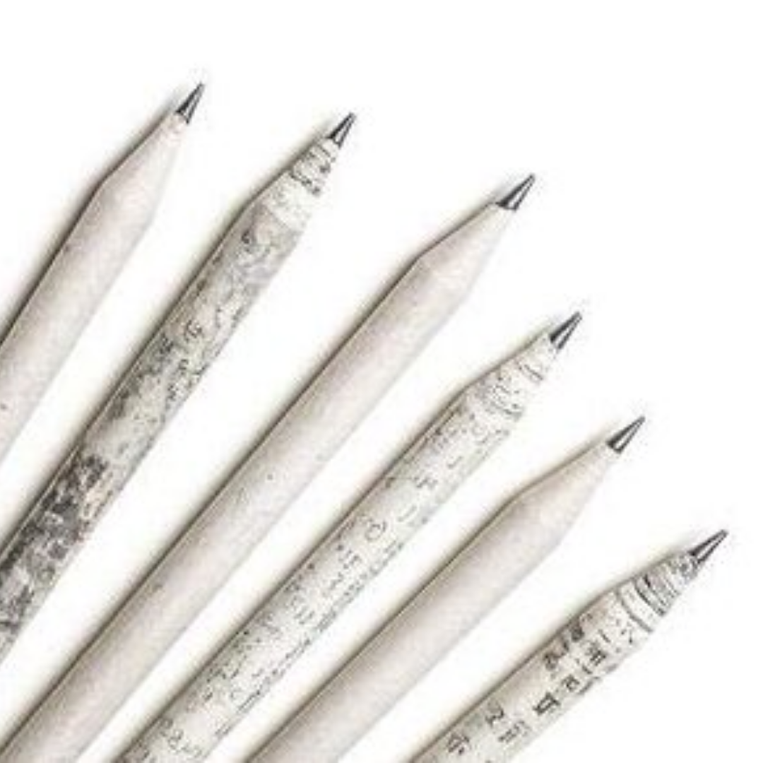 Eco-Savvy Writing - Eco Friendly Recycled Newspaper Pencil -Pack of 10 | Book Bargain Buy