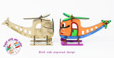 3D Coloring Model - Helicopter | Book Bargain Buy