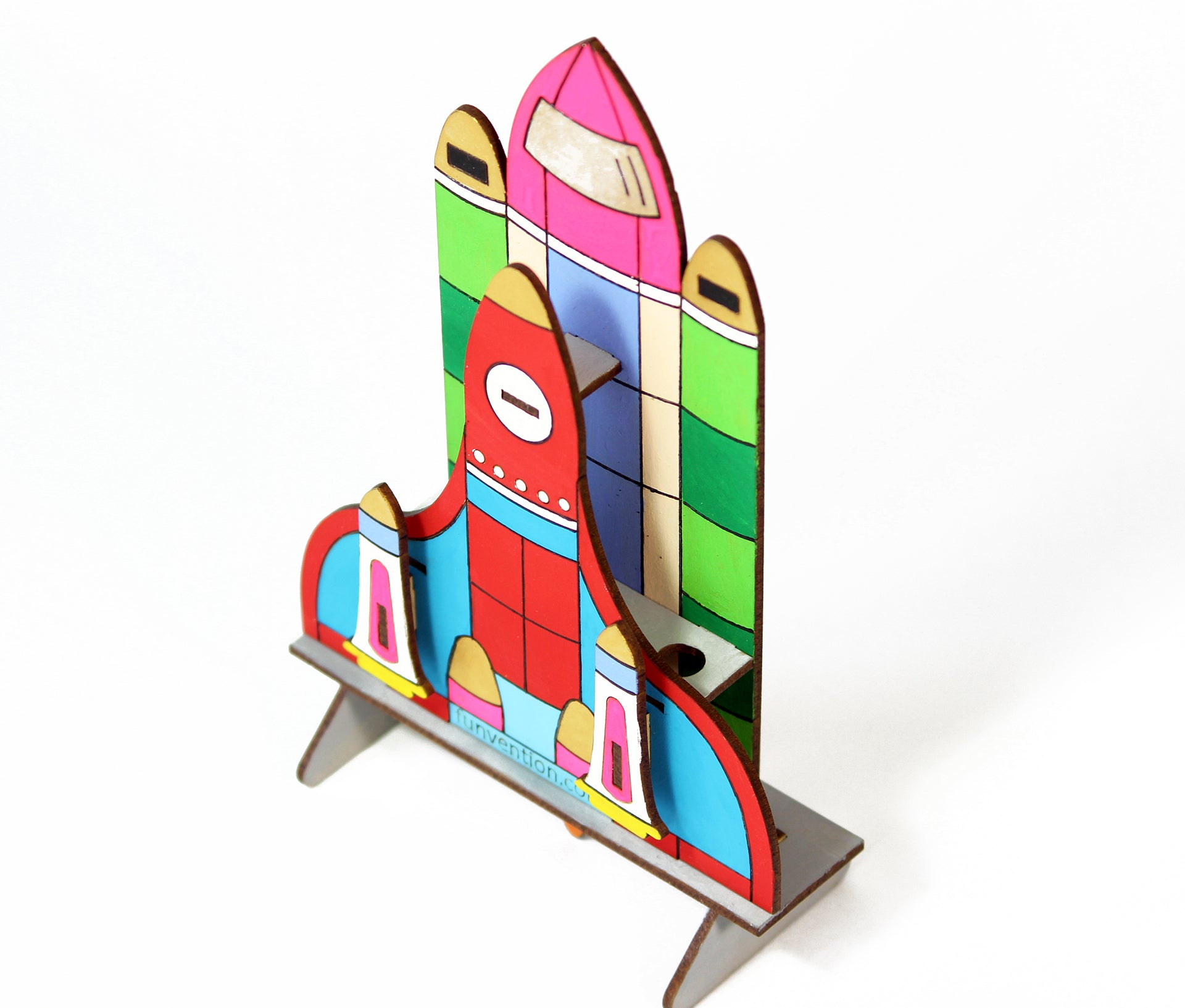3D Coloring Model - Space Shuttle | Book Bargain Buy