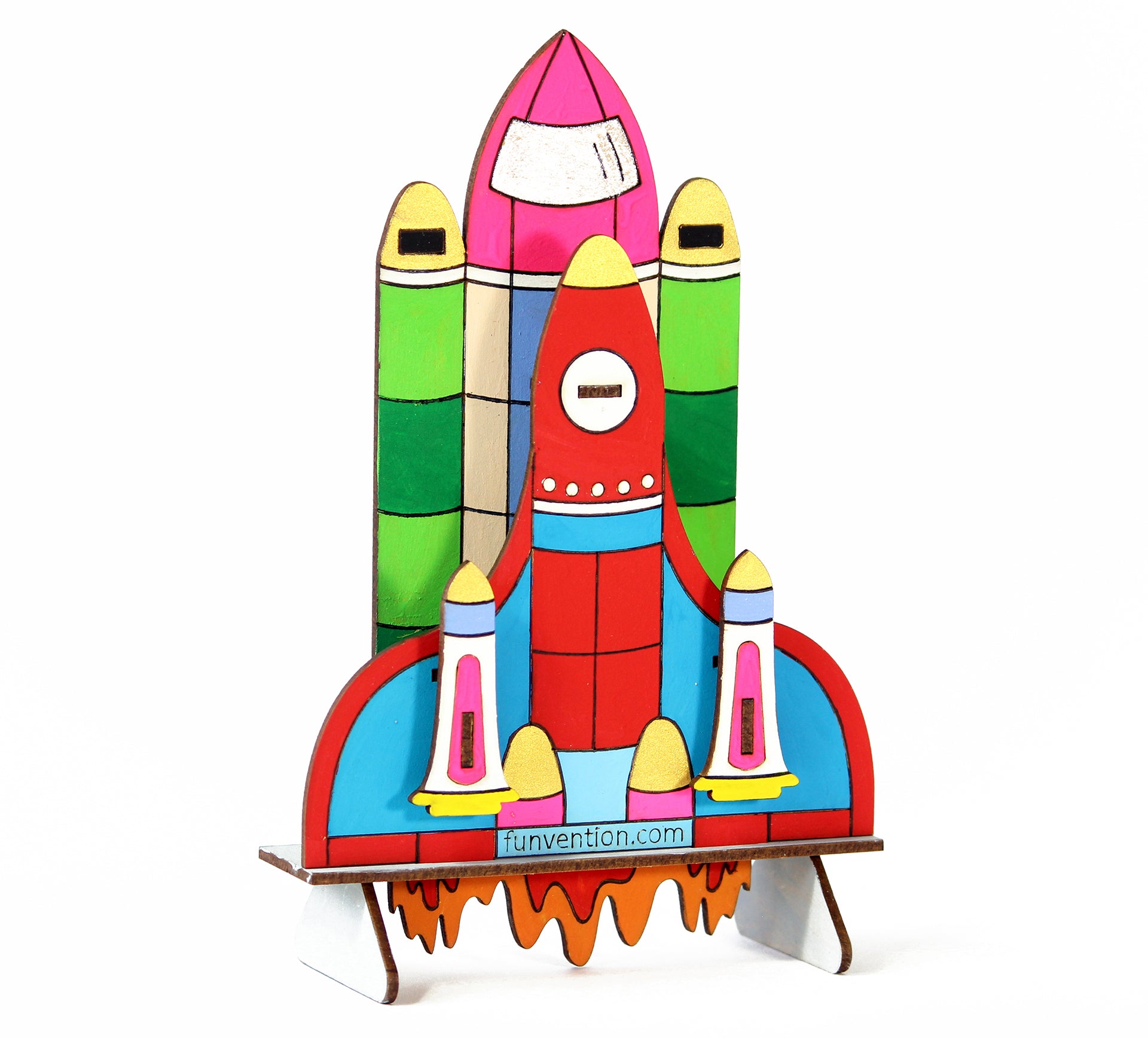 3D Coloring Model - Space Shuttle | Book Bargain Buy