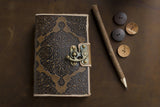 Embossed Leather Journal with C-Lock | Book Bargain Buy