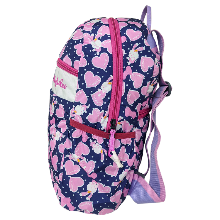 Backpack - Pink Hearts-Book Bargain Buy