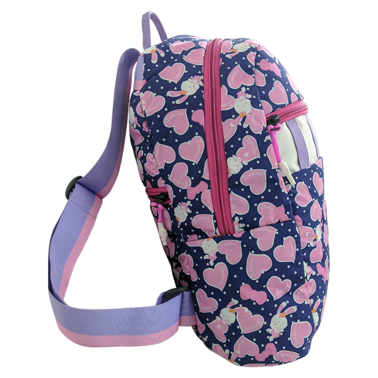 Backpack - Pink Hearts-Book Bargain Buy