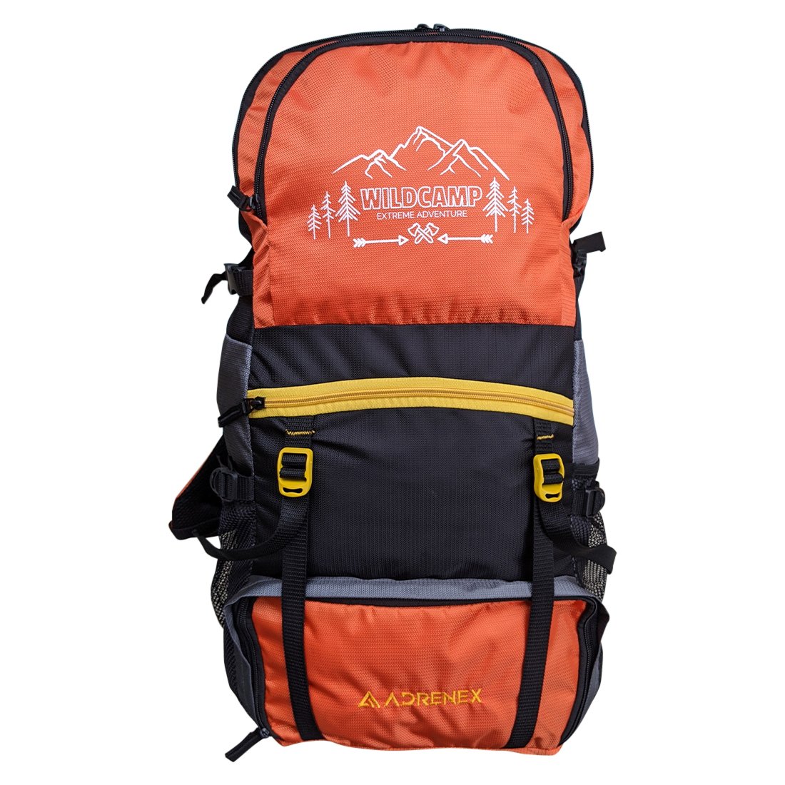 Wildcamp Travel Backpack - 55 Litre - Orange