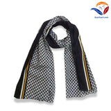 Women's Stylish End Stitched with Border Printed Scarf (H-160 x W-50 Cms)  | Book Bargain Buy