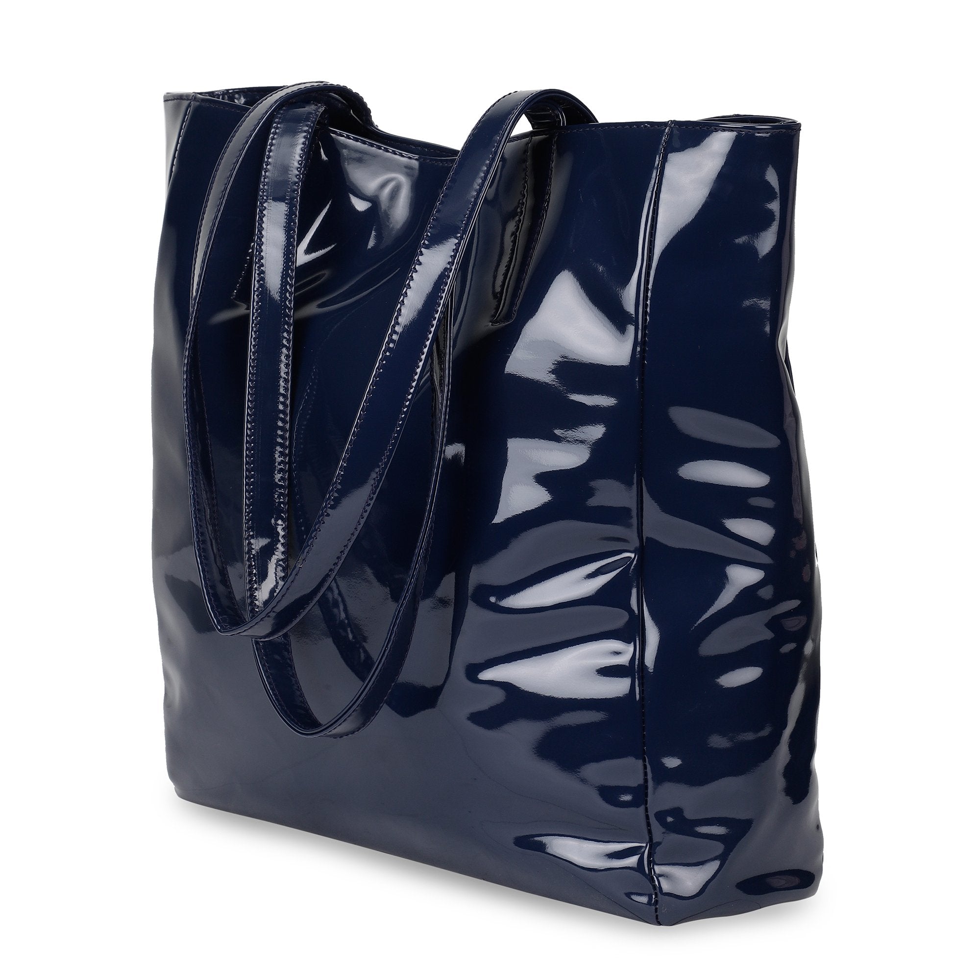 Chic Tote Oversized Handbag - Midnight Blue
