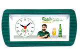 Wall Cum Table Clock - Green Finish | Book Bargain Buy