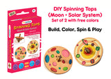 Spinning Top (Solar System + Moon) - Set of 2