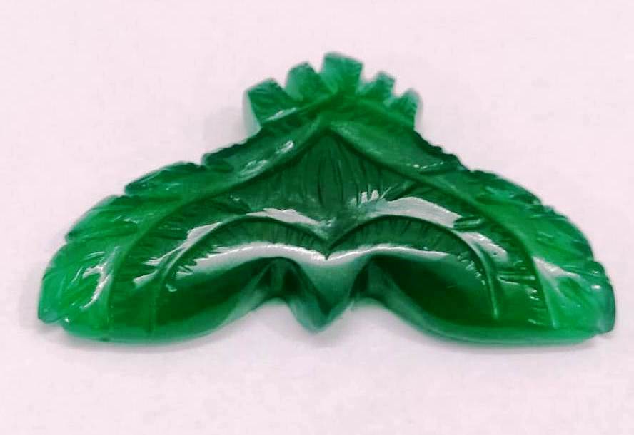 Green Onyx Eagle Carving Semi Precious Gemstone (1 Piece) | Book Bargain Buy