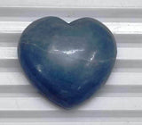Angelite Heart Shape Carving Semi Precious Gemstone (1 Piece) | Book Bargain Buy