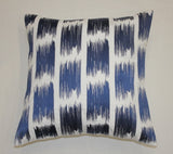 Ikat Embroidered Cushion Cover (16" x 16") | Book Bargain Buy