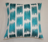 Ikat Embroidered Cushion Cover (16" x 16") | Book Bargain Buy