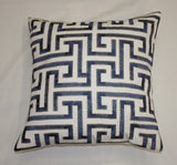 Greeky Embroidered Cushion Cover (16