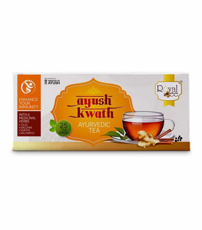 Ayush Kwath Ayurvedic Tea (25 Teabags/Box)