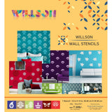 Willson Stencils DAMASK (12" X 12") | Book Bargain Buy