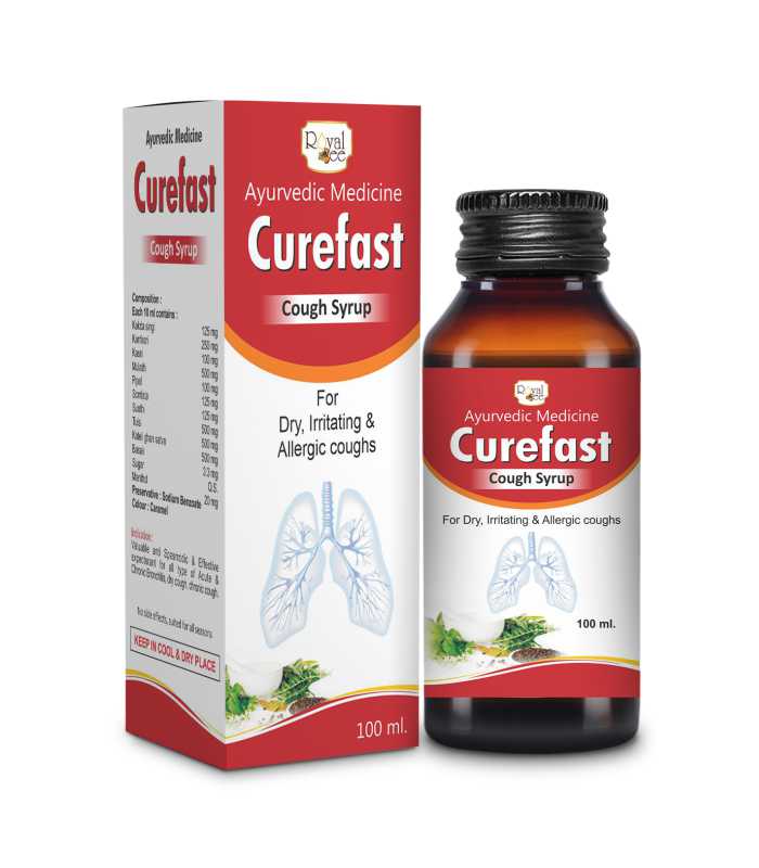 Royal Bee Curefast Cough Syrup 100 ML-Book Bargain Buy 